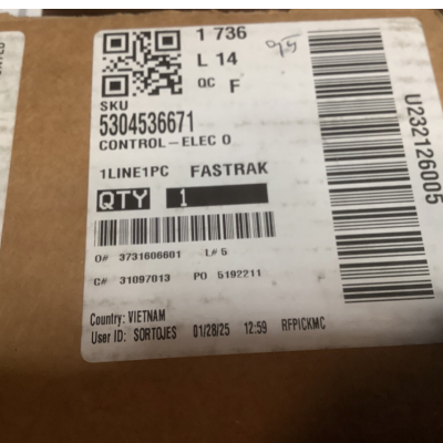 Frigidaire CONTROL-ELEC OVEN,UI305