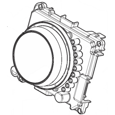 Frigidaire KNOB ASSEMBLY,COMPLETE,W/BOA