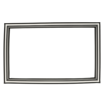 Frigidaire Refrigerator Freezer Door Gasket,Black