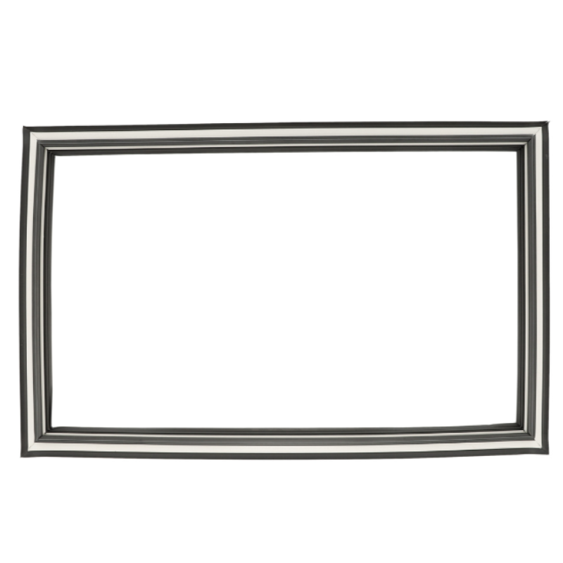 Frigidaire Refrigerator Freezer Door Gasket,Black