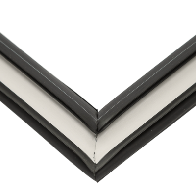 Frigidaire Refrigerator Freezer Door Gasket,Black