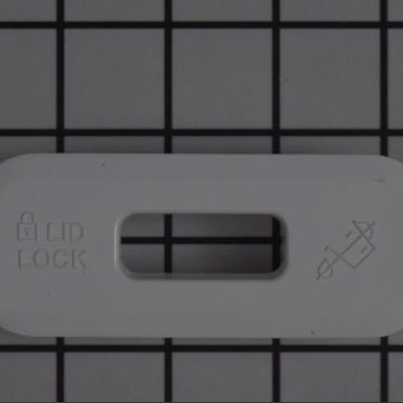 W11643703 Whirlpool Washer Lid Lock Bezel