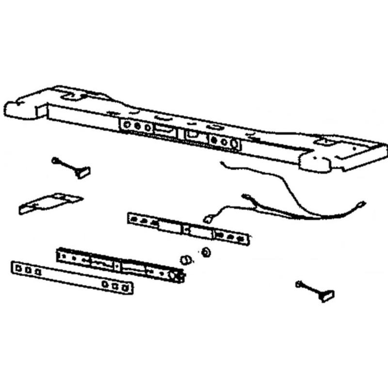 Samsung DA97-11802W ASSY TOP TABLE-FRONT;NW2 FDR
